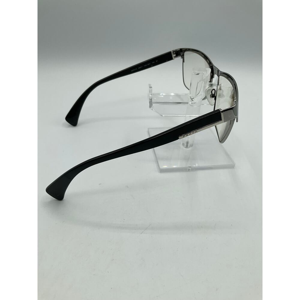Prada Glasses, FRAMES ONLY-Black/Silver - image 2